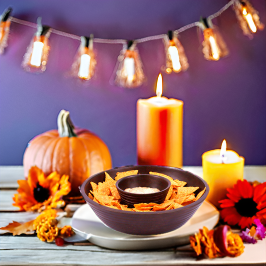 Elevate Your Halloween Celebrations With Wooden Chip and Dip Bowls